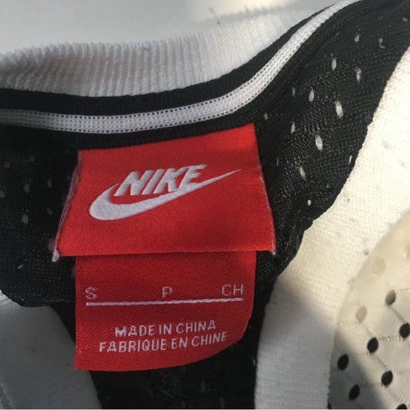 NIKE Just Do It OVERLAY MESH RACERBACK TANK TOP |Size Small - Picture 7 of 10